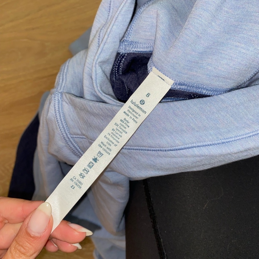 LULU lightweight hoodie